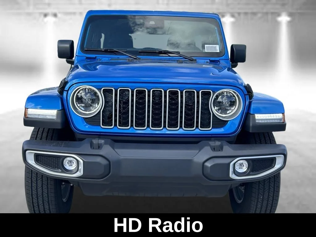 Used 2024 Blue Jeep Sahara image 8