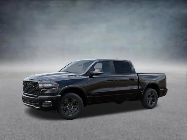 New 2025 Diamond Black Crystal Pearl-Coat Exterior Paint RAM BIG HORN image 28