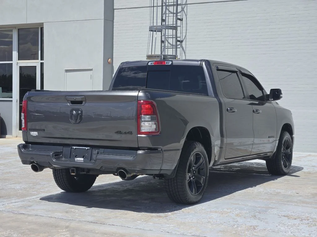 Used 2022 Granite Crystal Metallic Clearcoat Ram Big Horn image 8