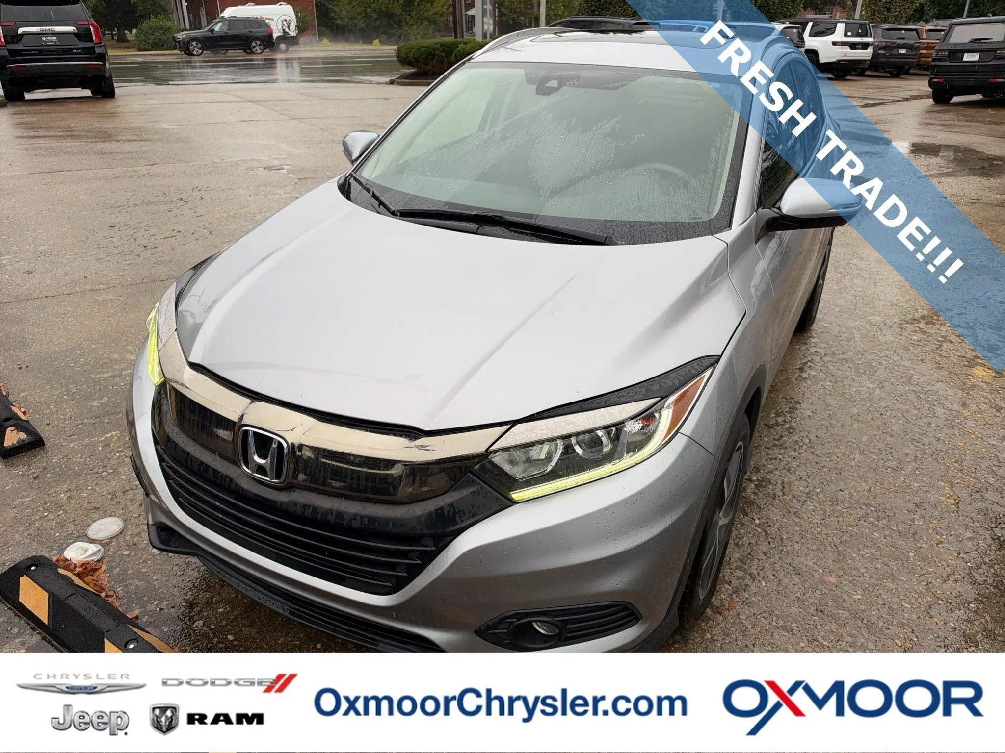 Used 2022 Lunar Silver Metallic Honda EX image 1