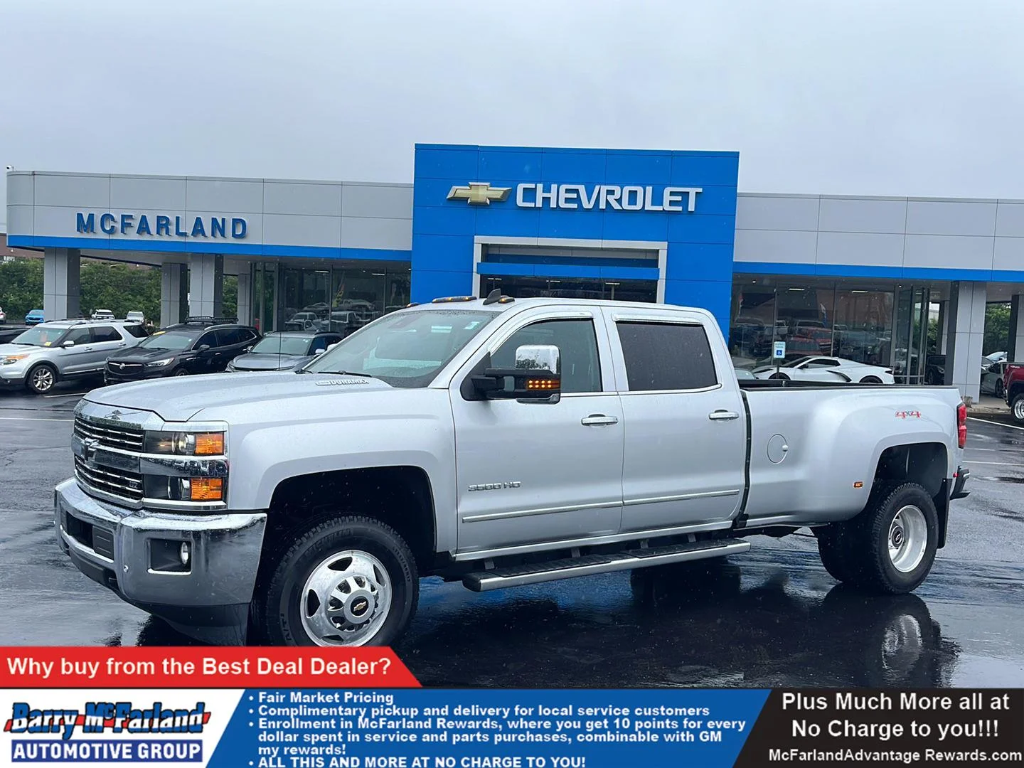 2016 Chevrolet Silverado HD LTZ 4WD Crew Cab Standard Box SRW's photo