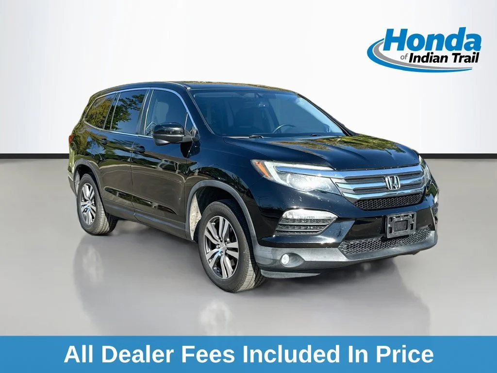 Used 2016 Crystal Black Pearl Honda EX-L image 1