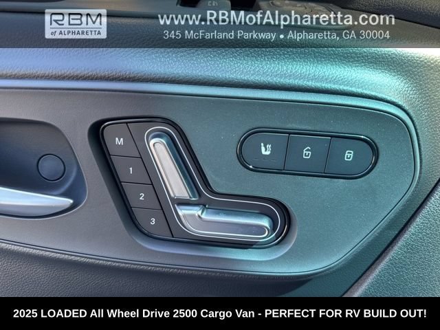 New 2025 Silver Gray Mercedes-Benz 2500 High Roof All Wheel Drive with 144 Wheel Base image 17
