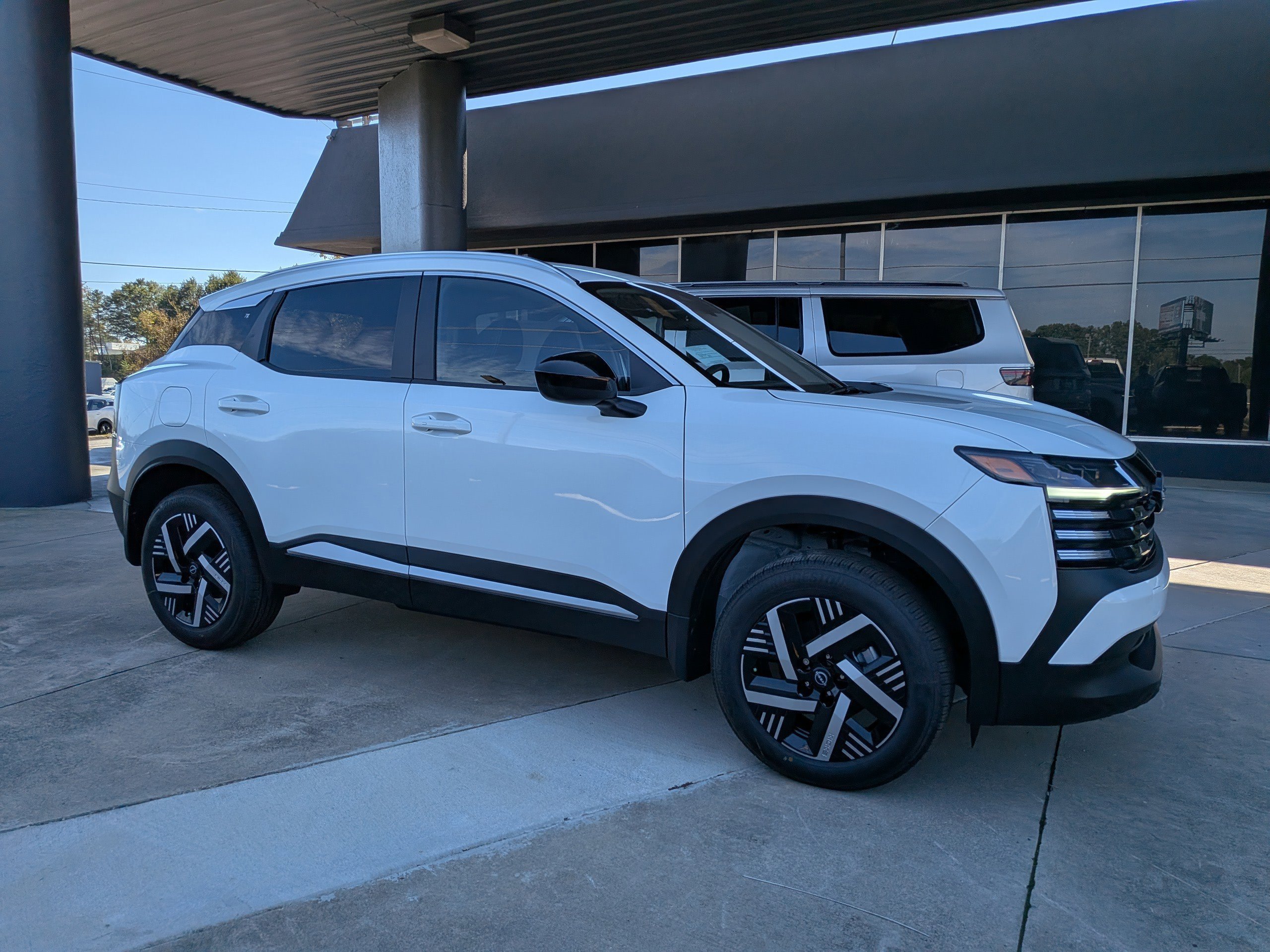New 2026 Aspen White TriCoat Nissan SV image 1