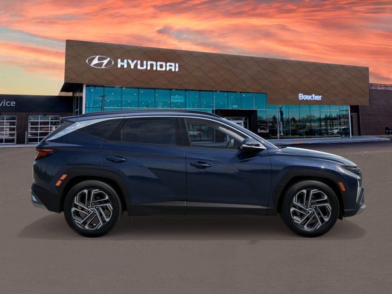 New 2026 Atlantis Blue Hyundai SEL Plus AWD image 7