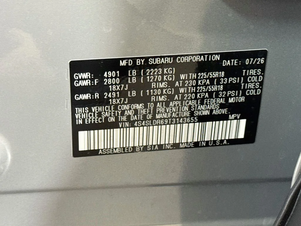 New 2026 Beige Subaru Limited image 45