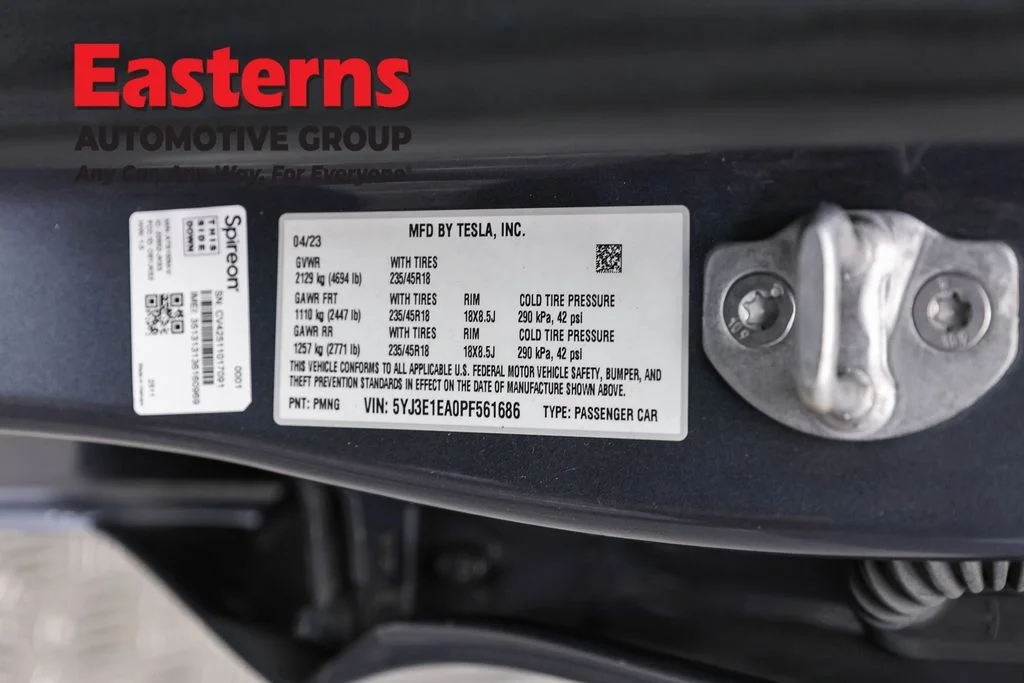 Used 2023 Gray Tesla Base image 29