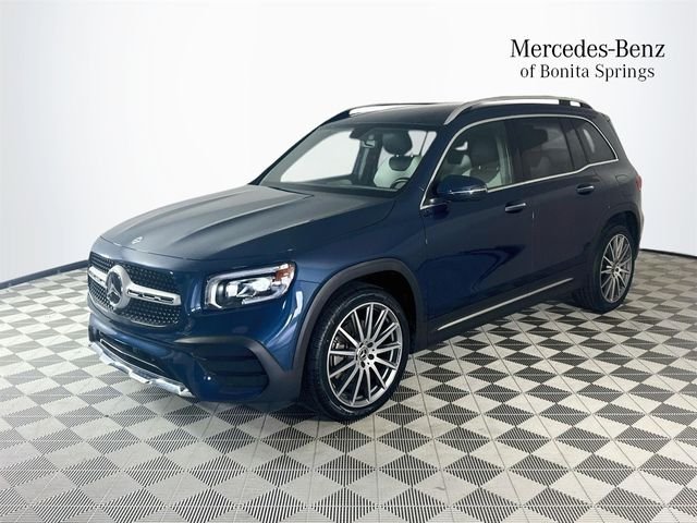 Certified Used 2021 Blue Mercedes-Benz GLB 250 image 3