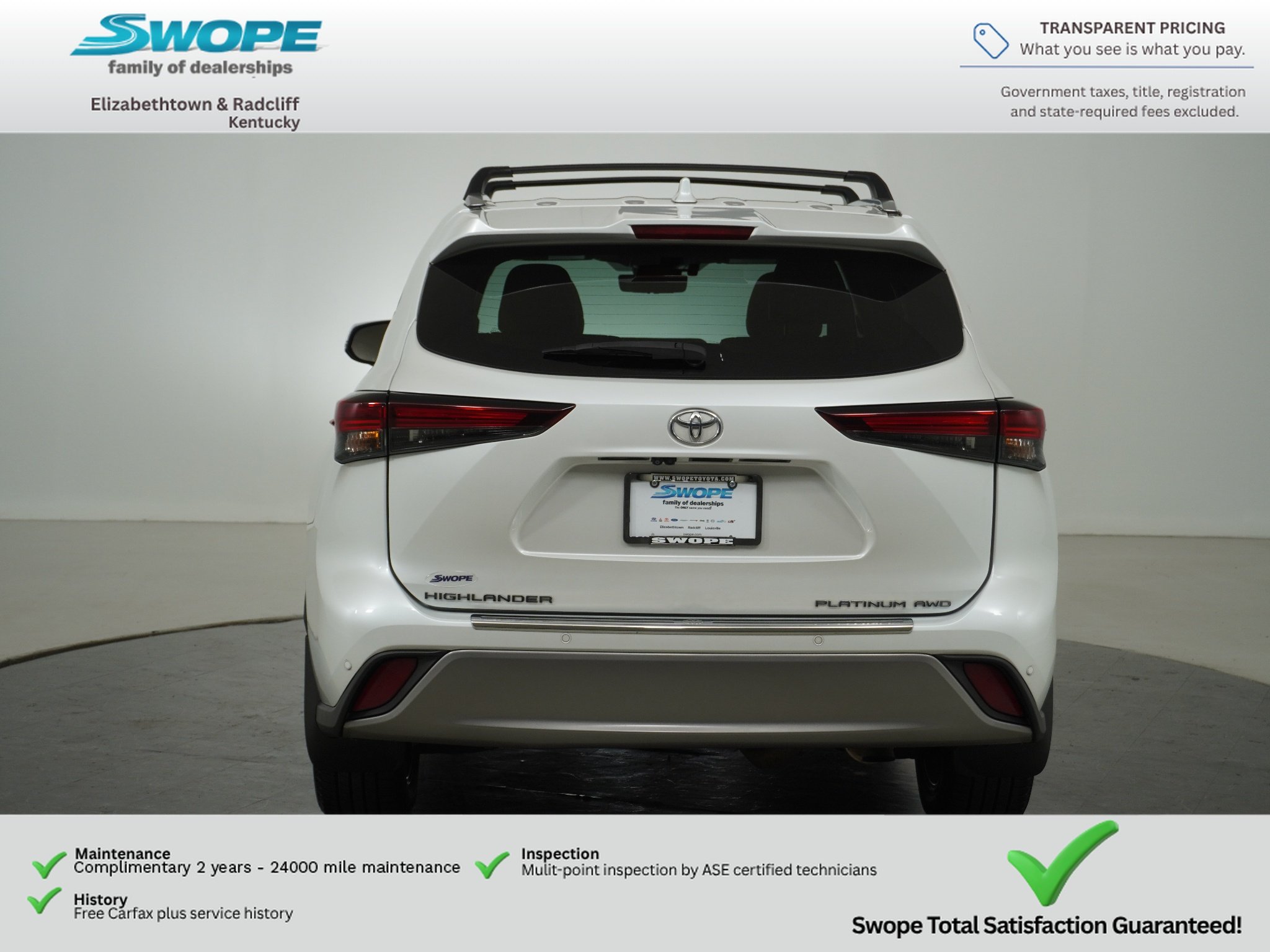 Used 2024 Wind Chill Pearl Toyota Platinum image 4
