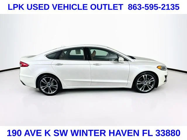 Used 2020 White Ford Titanium image 7