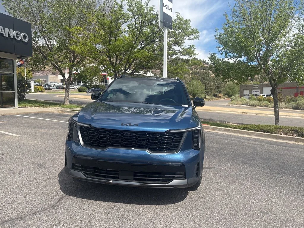 New 2026 Mineral Blue Kia X-Line SX Prestige AWD image 2