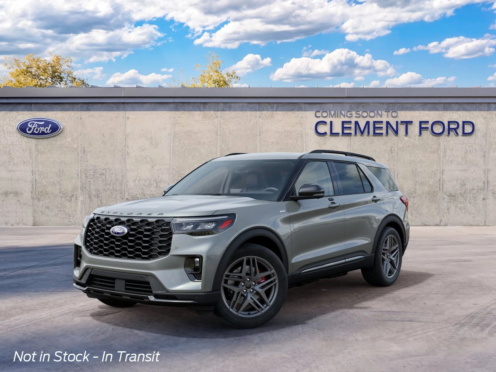New 2027 Avalanche Gray Ford ST-Line image 2