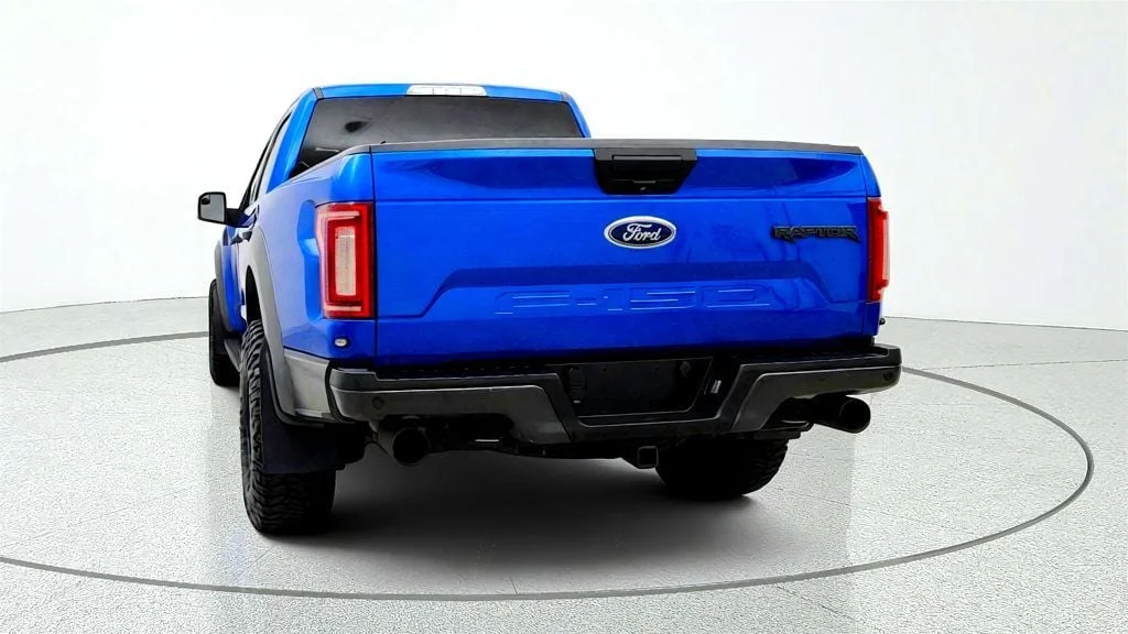 Used 2019 Velocity Blue Metallic Ford Raptor 4WD SuperCrew 5.5