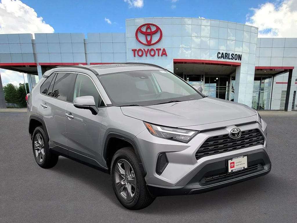 Certified 2024 Toyota RAV4 XLE with VIN 2T3P1RFV0RC396010 for sale in Minneapolis, Minnesota