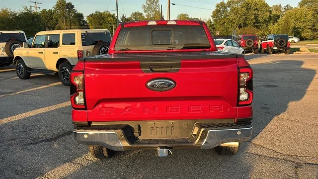 Used 2025 Red Ford Lariat image 28