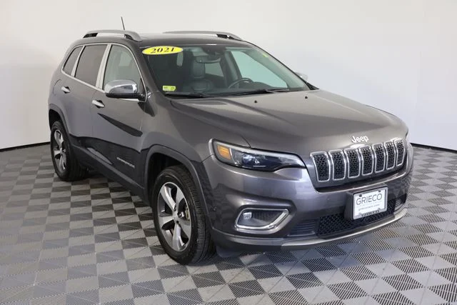 Used 2021 Gray Jeep Limited image 1