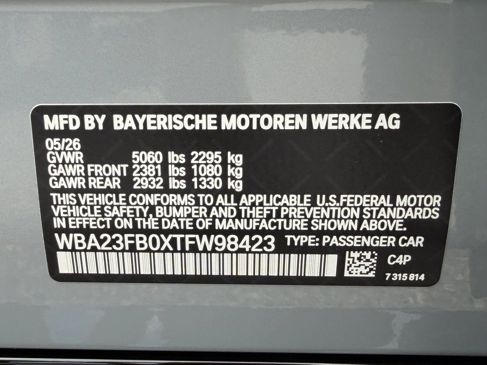 New 2026 Brooklyn Grey Metallic BMW 430i Gran Coupe image 34