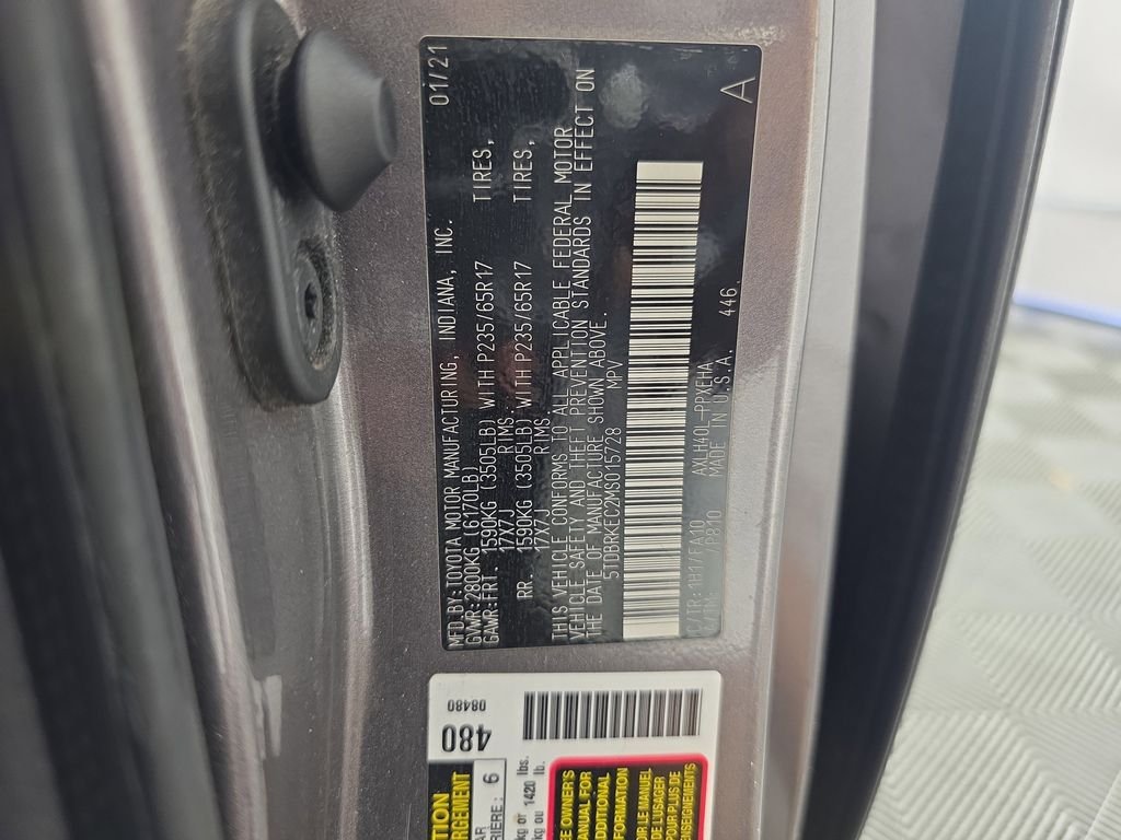 Used 2021 Gray Toyota LE image 40