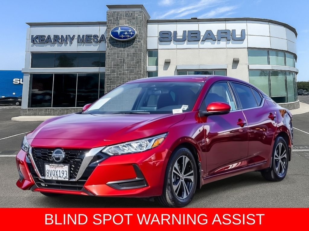 Used 2021 Red Nissan SV image 3