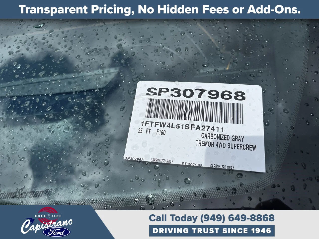 Used 2025 CARBONIZED GRAY M Ford Tremor image 42