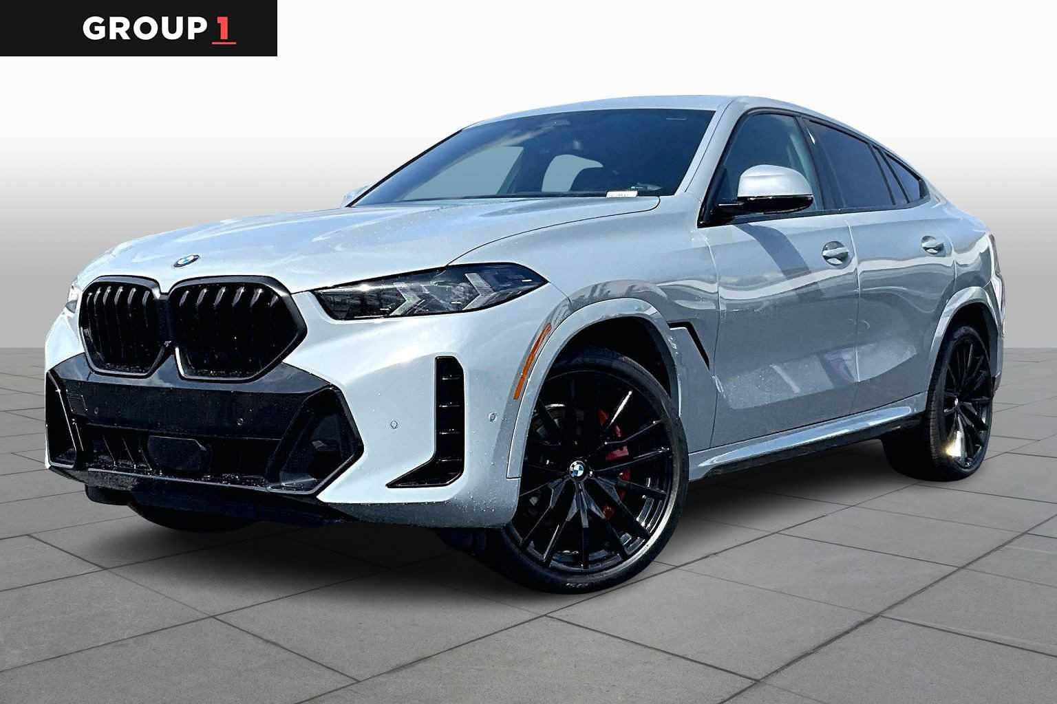 Gray (Brooklyn Grey Metallic) 2026 BMW X6 xDrive40i SUV / Crossover All-Wheel Drive