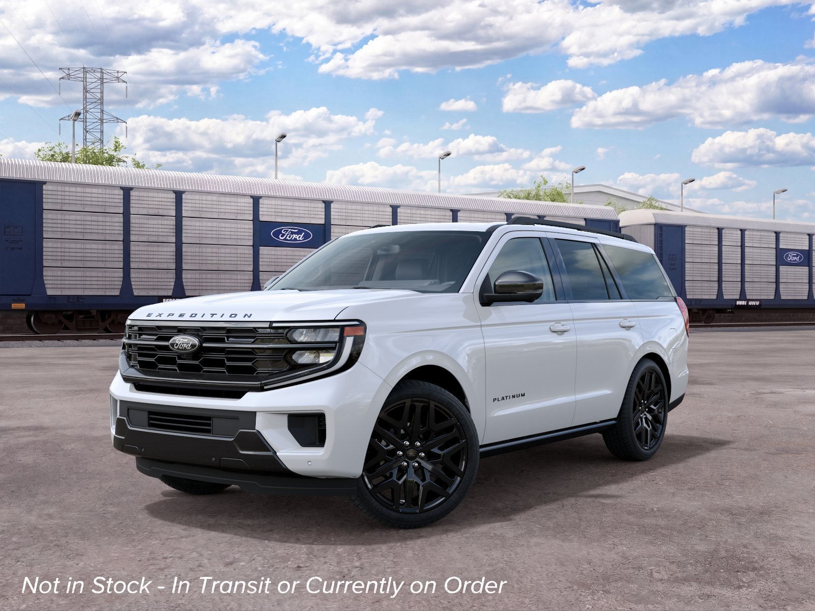 New 2027 Star White Metallic Tri-Coat Ford Platinum image 2