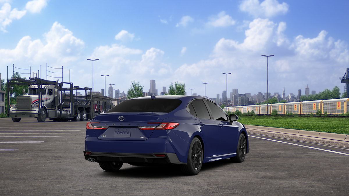 New 2026 Reservoir Blue Toyota SE image 9