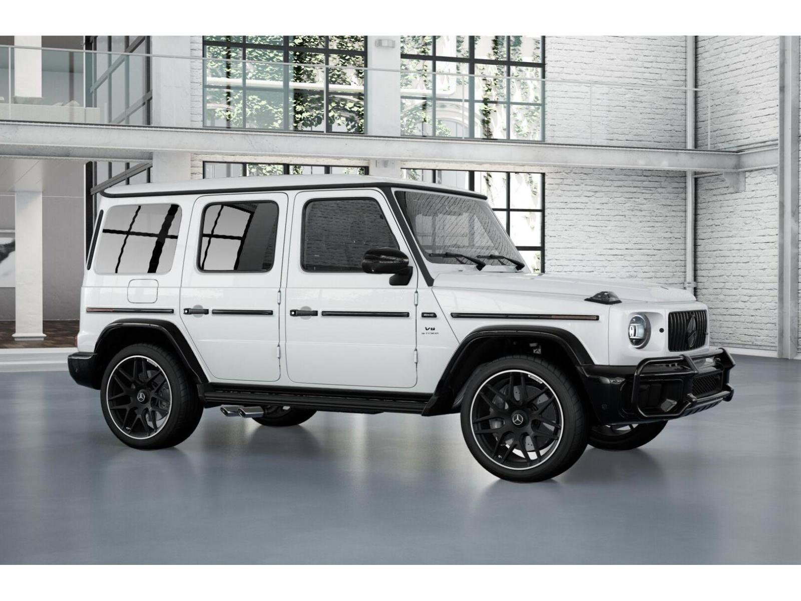 New 2026 MANUFAKTUR Moonlight White Metallic Mercedes-Benz AMG® G 63 SUV image 28