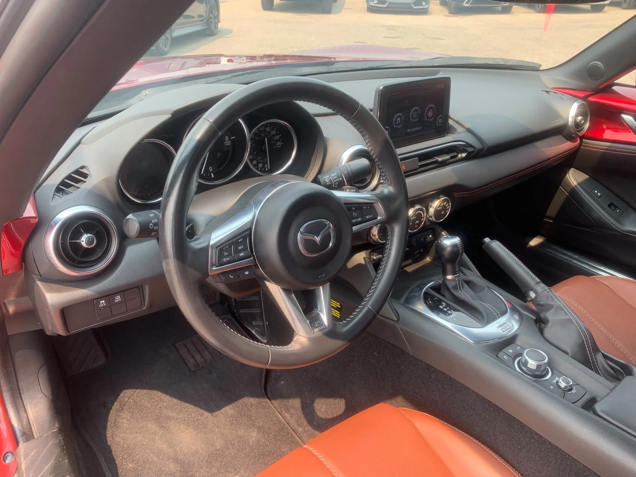 Certified Used 2022 Soul Red Crystal Metallic Mazda RF GT*Soul Red Crystal | Terracotta Htd Leather | Nav | BOSE | Power Hardtop | Blind Spot Detection image 6