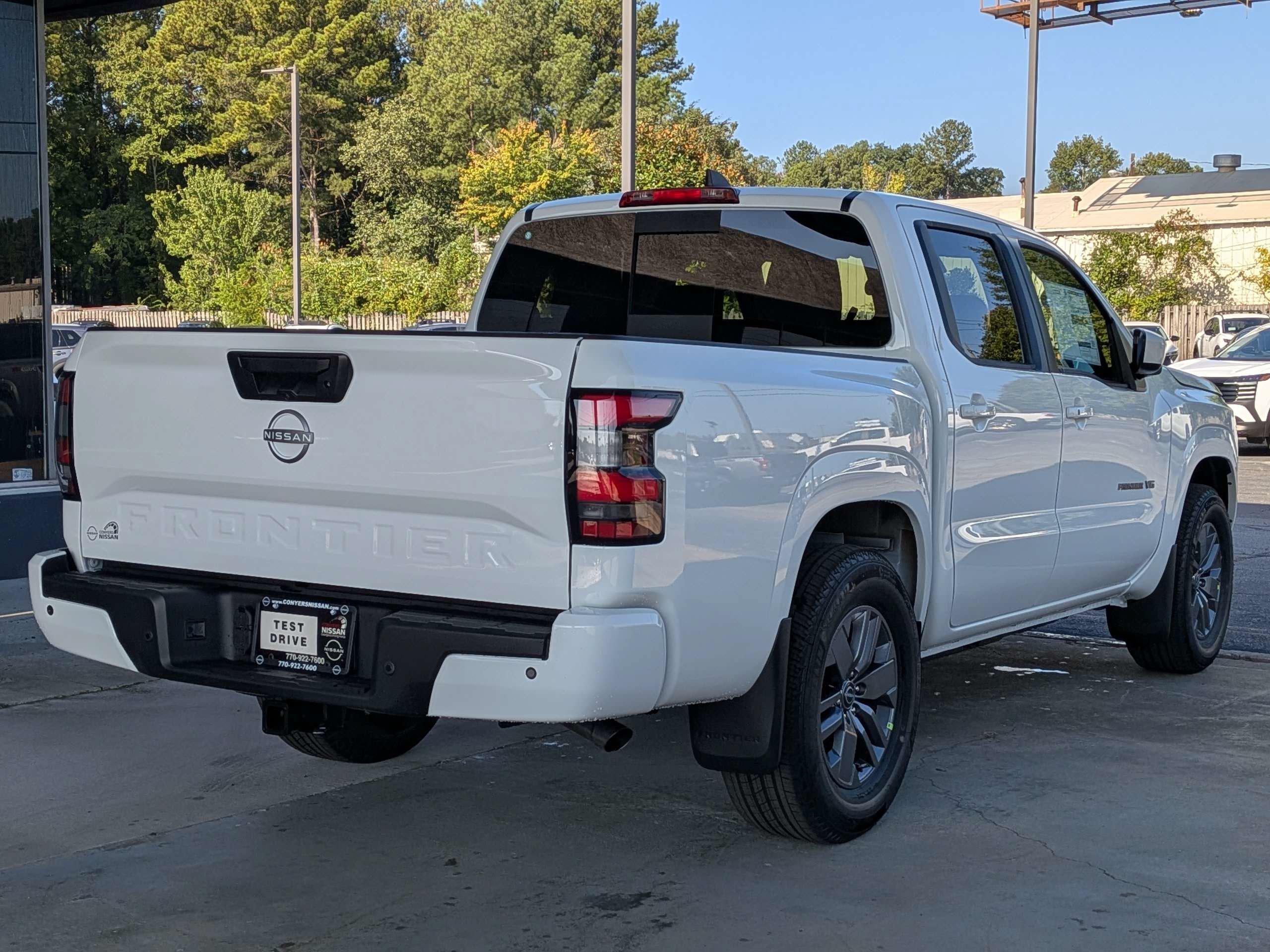 New 2027 Glacier White Nissan Crew Cab SV image 3