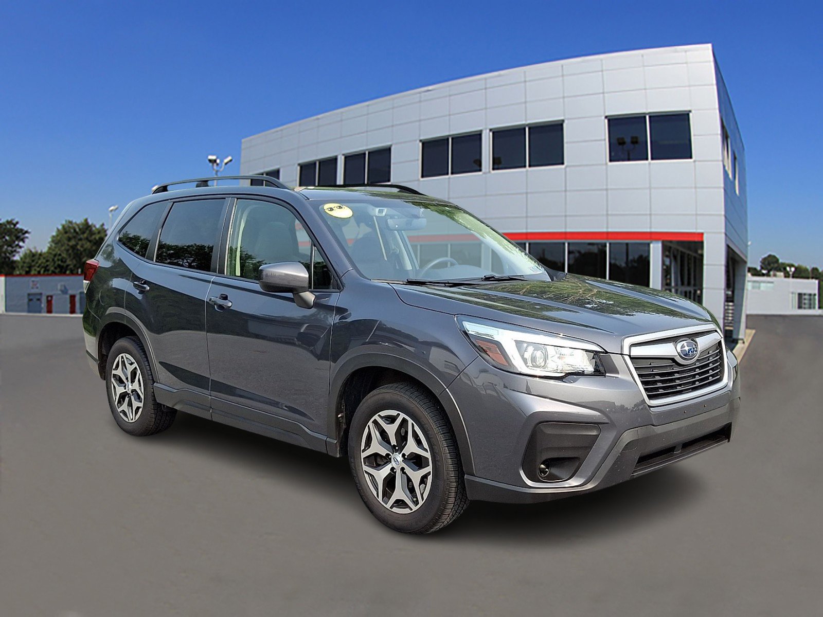 Used 2020 Magnetite Gray Metallic Subaru Premium image 1