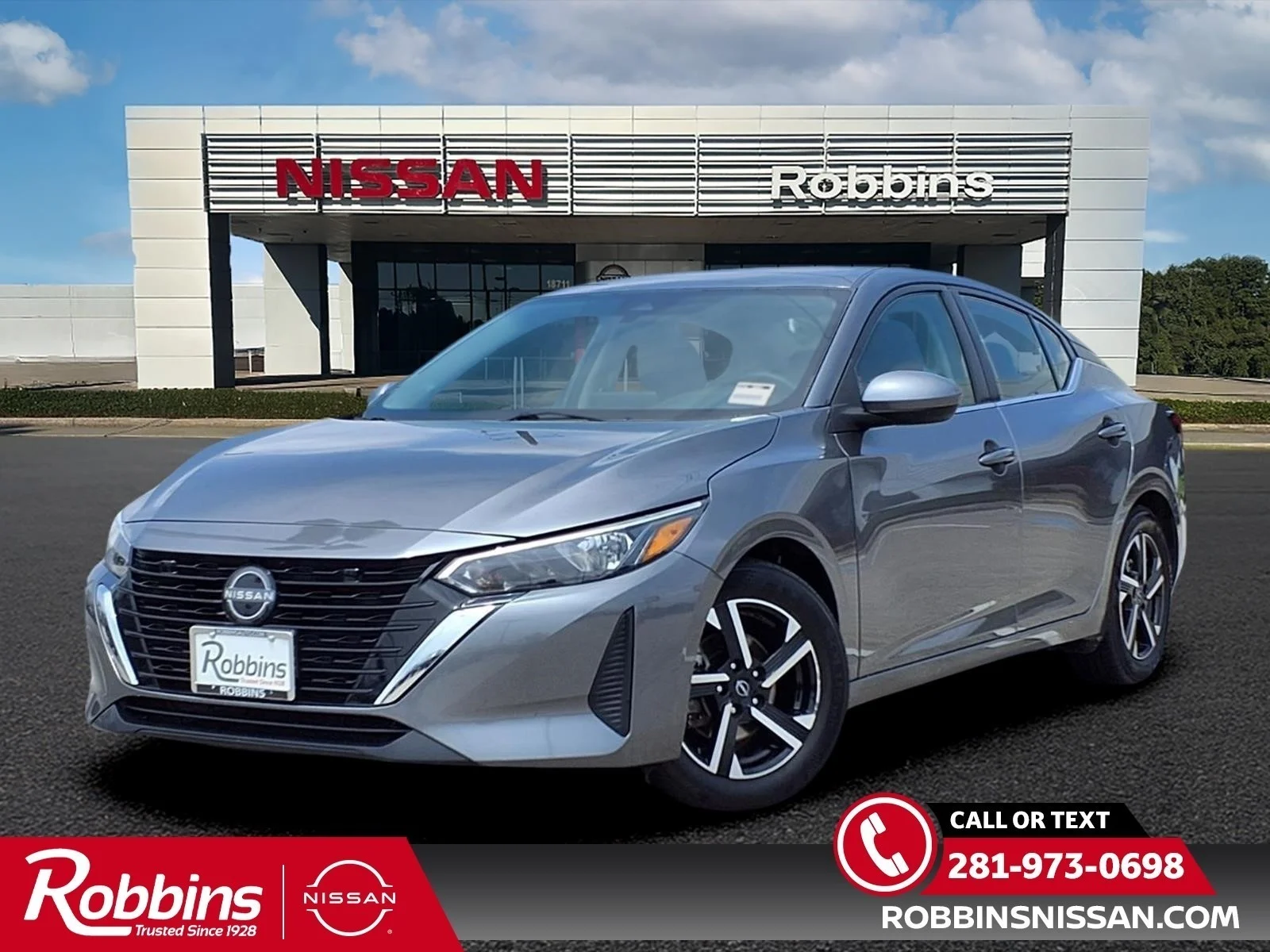 2024 Nissan Sentra SV Gray at Robbins Nissan