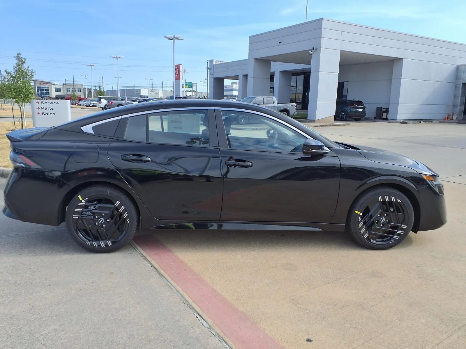 2026 Nissan Sentra SR Black at Robbins Nissan