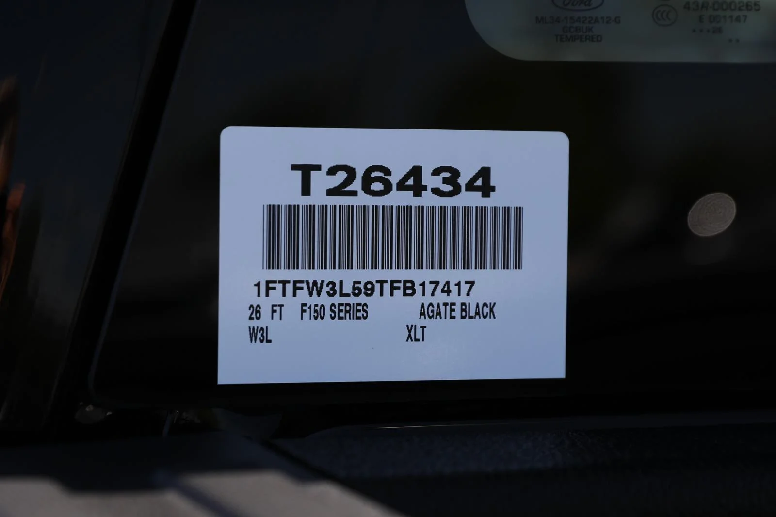 New 2026 Agate Black Metallic Ford XLT image 27