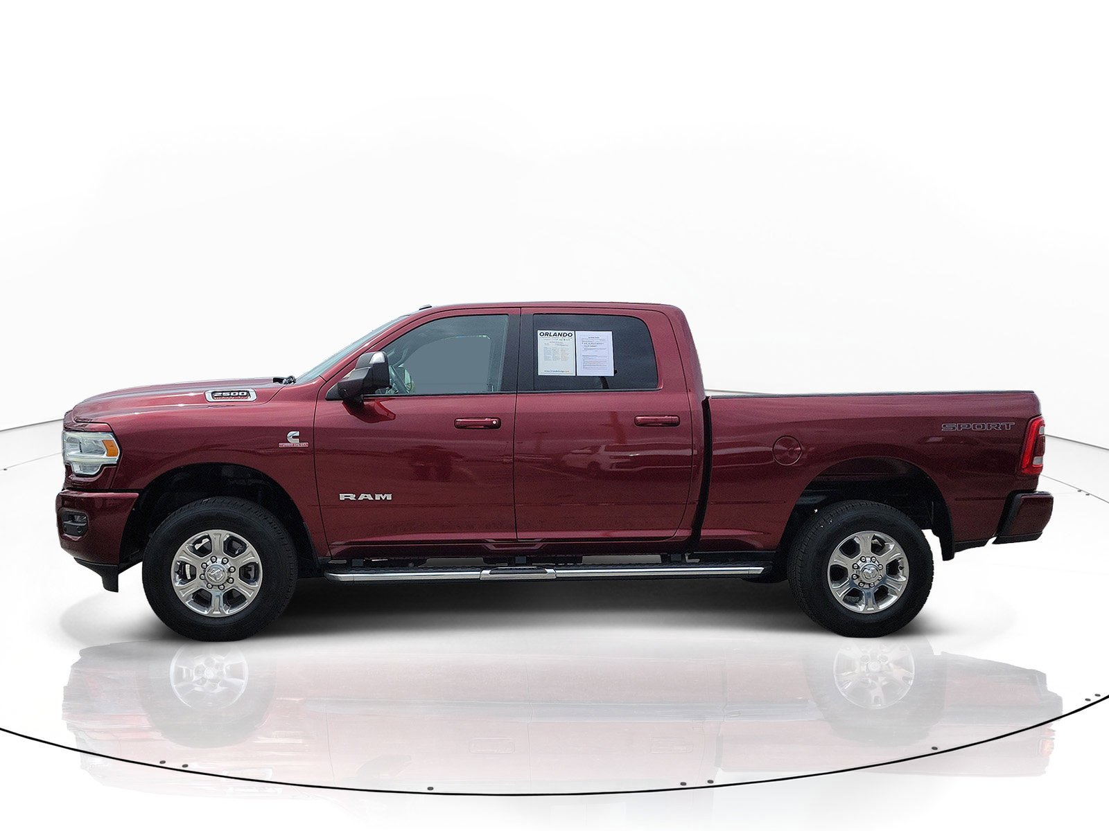 Used 2021 Delmonico Red Pearlcoat Ram Big Horn image 3