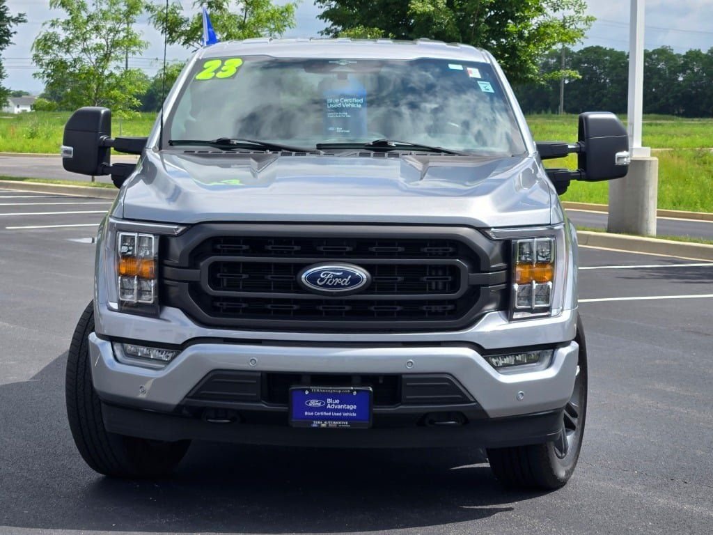 Certified Used 2023 Silver Metallic Ford XLT image 2