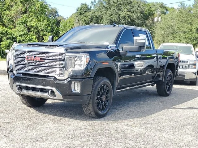 Used 2022 Ebony Twilight Metallic GMC Denali image 2