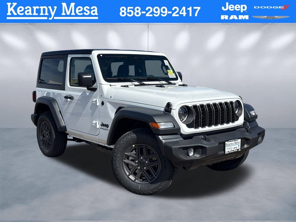 New 2026 Bright White Clearcoat Jeep Sport S image 1