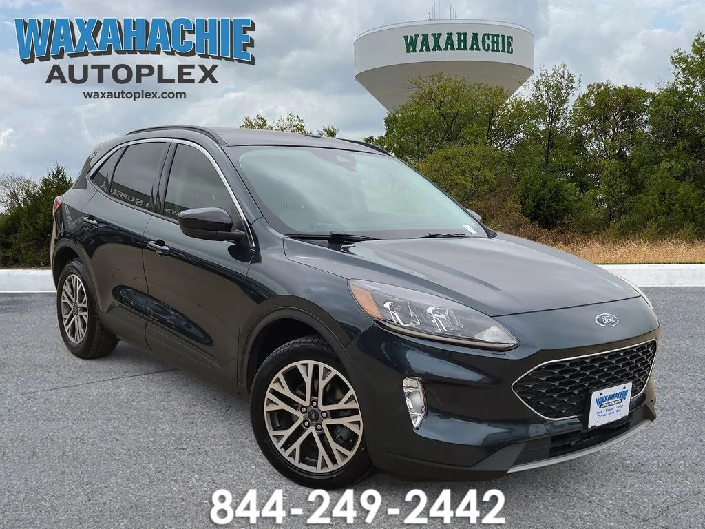 Used 2022 Blue Ford SEL image 1