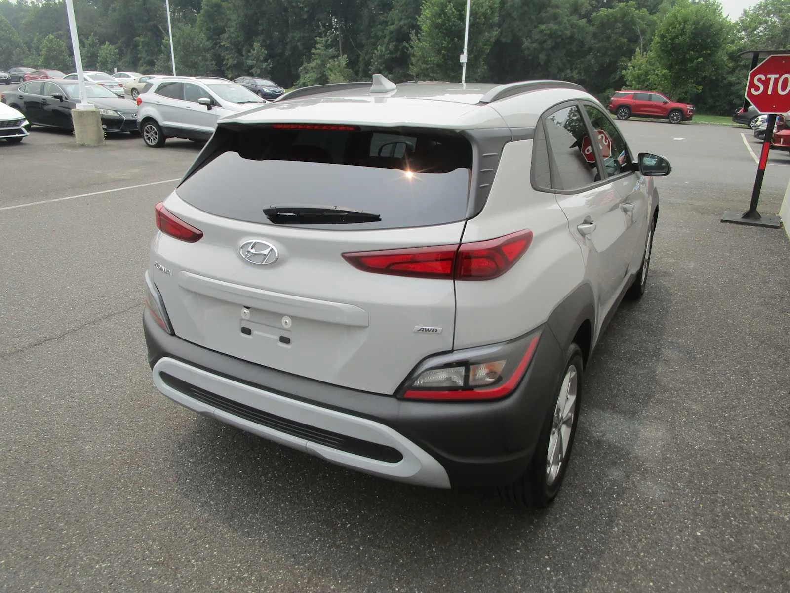 Used 2023 Cyber Silver Hyundai SEL image 4