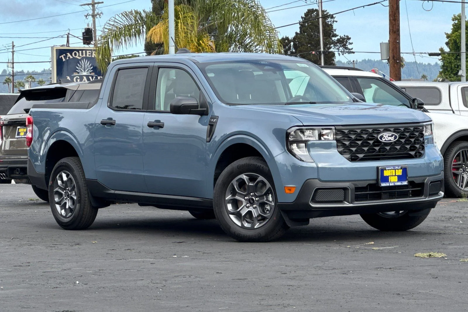 New 2026 Azure Gray Metallic Tri-Coat Ford XLT image 1