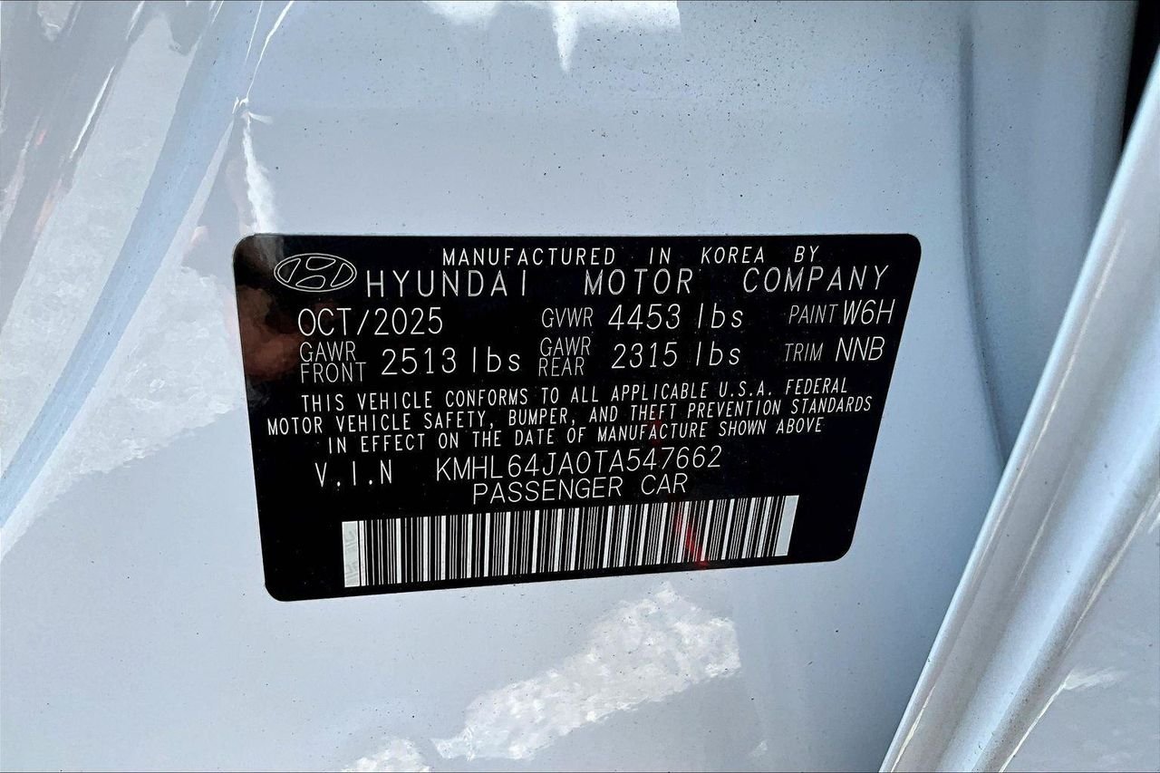 New 2026 White Hyundai SEL Sport image 25