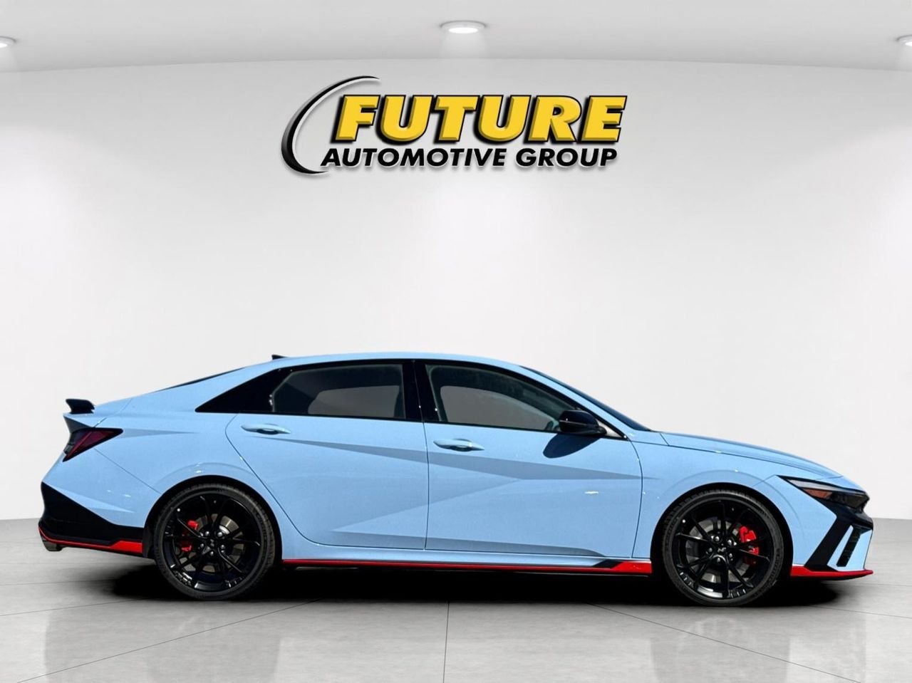 New 2026 Blue Hyundai Sedan image 2