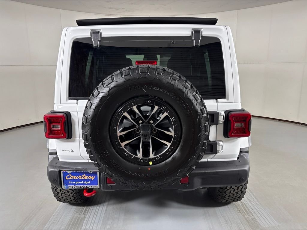New 2026 Bright White Clearcoat Jeep Rubicon X image 7