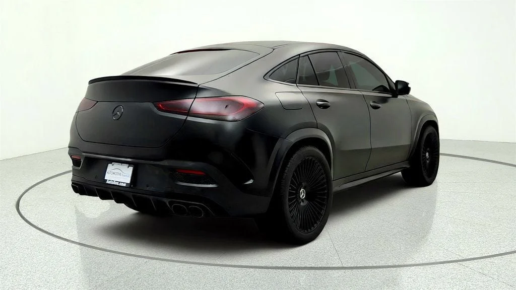 Used 2021 Black Matte Wrap Mercedes-Benz AMG® GLE 53 Coupe w/ Night Pkg & Carbon Fiber Trim image 5