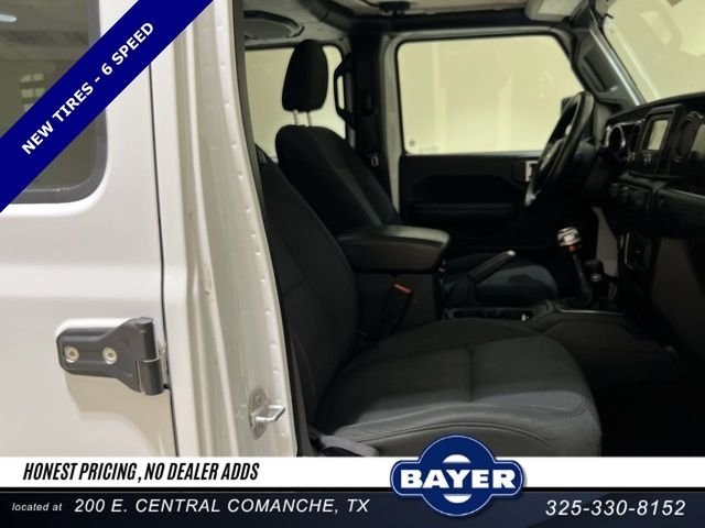 Used 2018 White Jeep Unlimited Sport image 22