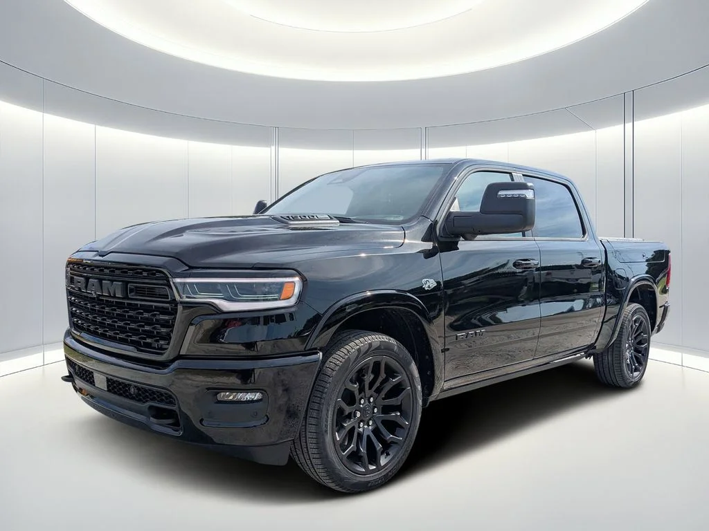 New 2026 Diamond Black Crystal Pearl-Coat Exterior Paint RAM Limited image 8