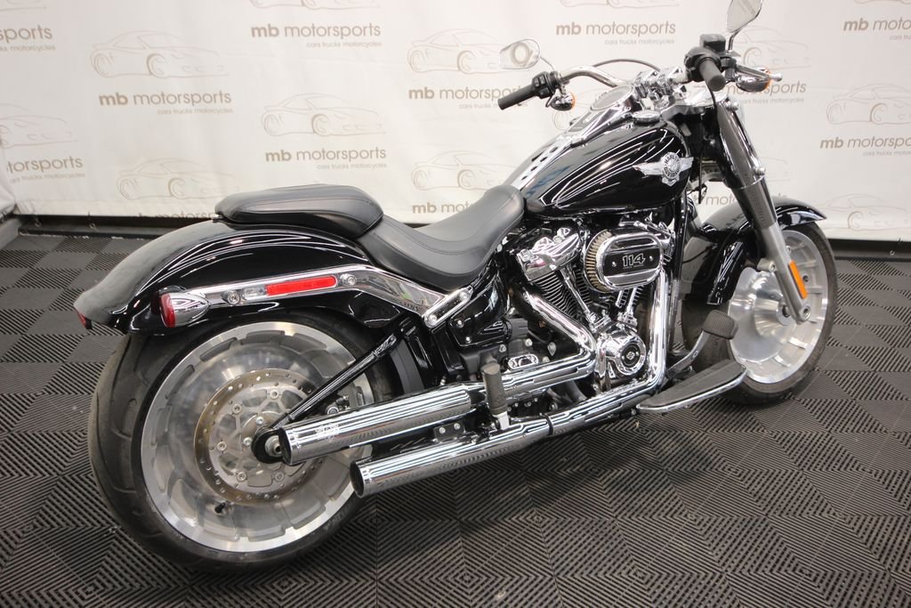 Used 2021 Black Harley-Davidson FLFBS image 7