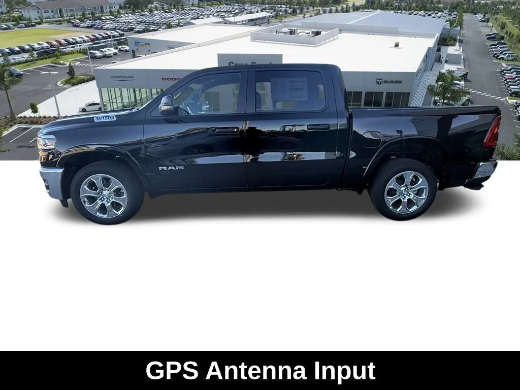 New 2026 Diamond Black Crystal Pearl-Coat Exterior Paint RAM Big Horn/Lone Star image 9