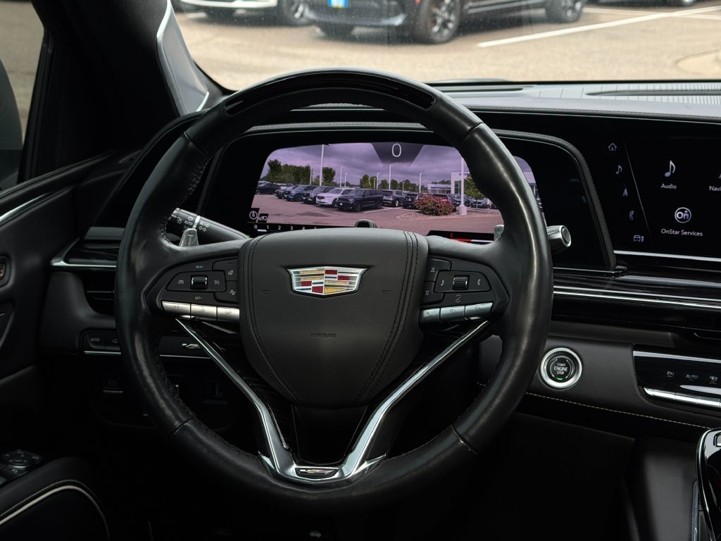 Used 2023 Argent Silver Metallic Cadillac V-Series image 25